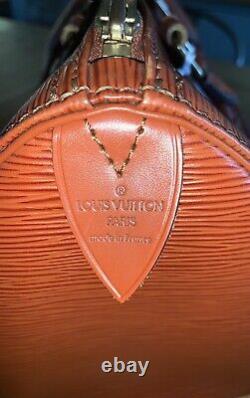 Louis Vuitton Vintage Speedy 25 Tan Leather Handbag