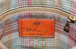 MULBERRY Vintage Rich Tan Brown Congo Leather Saddle Satchel Shoulder Bag
