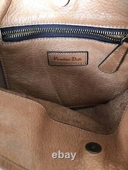 Massimo Dutti Ladies Bag Fabulous 100% Leather Vintage Tote Original Ex Con