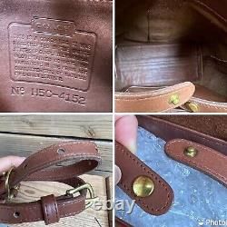 Mint, Vintage Coach bantam backpack daypack crossbody 4152, British Tan