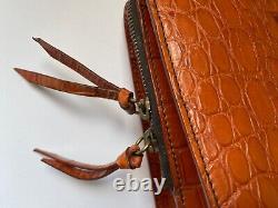 Miu Miu Authentic Vintage Tan Leather Bag Handbag Calfskin Perfect Condition