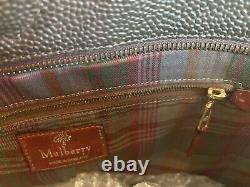 Mulberry Vintage Brown/Tan Scotchgrain Shoulder Bag, Very Good Condition