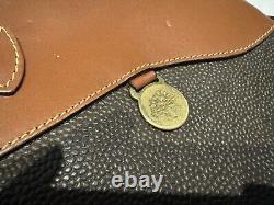 Mulberry Vintage Scotchgrain Tote Bag Leather tan brown shoulder