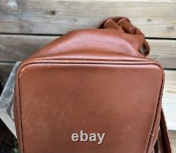 New, Vintage Coach XL travel backpack rucksack Weekender, British Tan