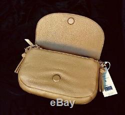 Nwt Tory Burch $328 Vintage Camel Tan Harper Crossbody Bag