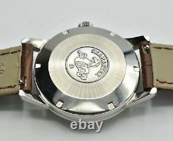 Omega Seamaster Manual Wound Cal. 285 Tan Dial SS Swiss Vintage Mens Watch