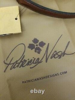 PATRICIA NASH frame purse NELA Distressed Vintage or Tooled Women's Satchel Bag
