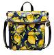 Patricia Nash LUZILLE Convertible Leather Backpack Positano Limon Lemon $249
