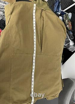 Polo Ralph Lauren XXL Reversible Brown Hunting Shooting Jacket RRL VTG Coat Tan