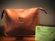 RARE Il Bisonte Cream Tan Soft Leather Vintage Clutch With Tags (Excellent Cond)