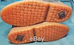 RARE Vintage DC SHOE CO. CLOCKER 2 SKATEBOARD Shoes 10.5 Suede Leather Tan & Tan