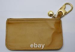 RARE Vintage GUCCI Tan /Brown Leather GG Supreme Zip Change / Card Wallet Unisex