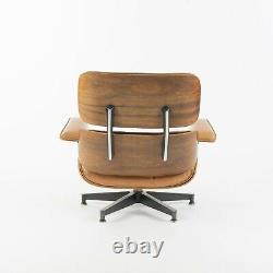 Rare 1956 Herman Miller Eames Lounge Chair and Ottoman 670 671 w Boot Glides Tan