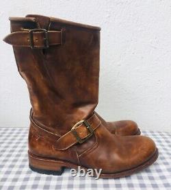 SENDRA Boots Ladies TAN LEATHER Size 38 EUR Goodyear welt vintage RRP £299.00