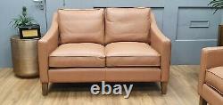 Sofa.com Iggy 2 Seater Sofa in Tan Vintage Leather RRP £2700