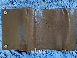 Super Rare Vintage (Filofax) Lefax Bloomsbury Leather Organiser Tan