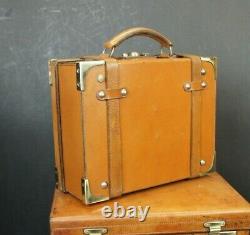 Tan Leather Vintage Cartridge Case