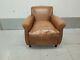 Tetrad Tan/brown Leather Club Chair Vintage Style Armchair 2/2