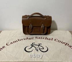 The Cambridge Satchel Co THE MINI Batchel 8.5 Inch Vintage Magnetic Leather Bag
