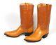 Tony Lama Classic Cowboy Boots Men's Sz 10D Tan Brown Vintage 1960's