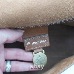 VINTAGE Mulberry Brooke, Darwin Leather, Oak Tan Chain Strap Shoulder Bag Clutch