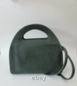 VTG Coach Carousel Bag 9942 British Green Glove Tanned Cowhide Crossbody Bag