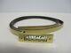 VTG GUCCI WOMEN'S TAN LIZARD GAIN LEATHER BELT with GUCCI BRASS BUCKLE SIZE 30