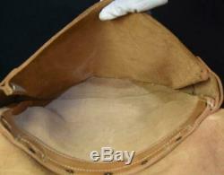 Vintage 1967 US Mailbag Bucheimer Belting Leather British Tan USPS Carrier Bag