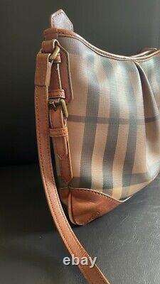 Vintage Burberry Ladies Check Nova Crossbody Shoulder Bag VGC Dust Bag