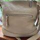 Vintage COACH 3790 Sonoma Beige Tan Pebbled Leather Shoulder Bag Handbag NWOT