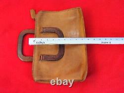Vintage COACH Tan Leather Slim Satchel Compact Made In New York City Bag
