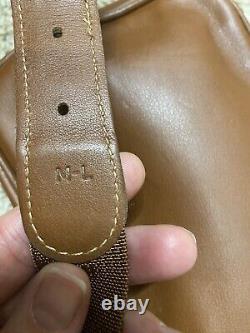 Vintage Coach 516 Waist Belt Bag British Tan