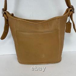 Vintage Coach 9816 Legacy Tan Shoulder Bag Handbag