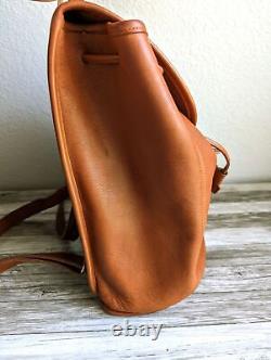 Vintage Coach # 9943 Classic backpack in British Tan