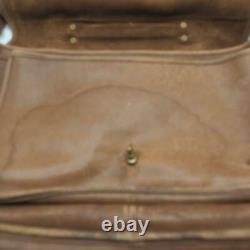 Vintage Coach All Leather Briefcase 134-0739 Tan