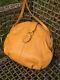 Vintage Coach Bag Laurel Clam Shell in Camel Tan Leather Crossbody Purse