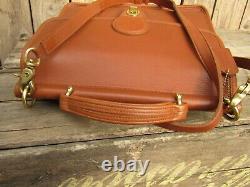 Vintage Coach Bag Willis Messenger in British Tan Leather Crossbody Purse Made i
