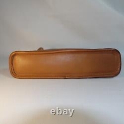 Vintage Coach Bleeker 9311 Demi Handbag Purse Wristlet Natural Tan Made In USA