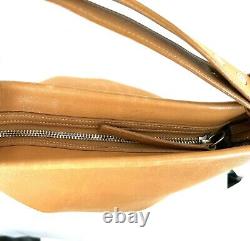 Vintage Coach Classic Retro Tan Leather Legacy Bucket Shoulder Bag 9186