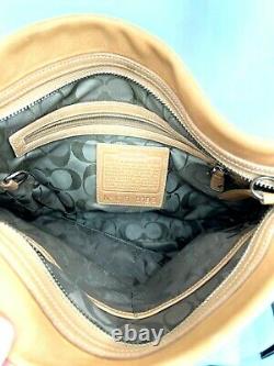 Vintage Coach Classic Retro Tan Leather Legacy Bucket Shoulder Bag 9186
