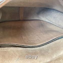 Vintage Coach Classic Shoulder Bag Saddle Leather #9170 Made in NYC Camel Tan