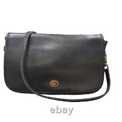 Vintage Coach Convertible Clutch Glove Tanned Leather Crossbody Bag 1980s Purse