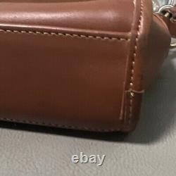 Vintage Coach Devon CrossBody British Tan Leather Shoulder Bag Serial Number