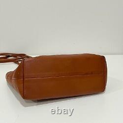 Vintage Coach Dixon Mini 4124 British Tan Leather Crossbody Shoulder Bag 1980s