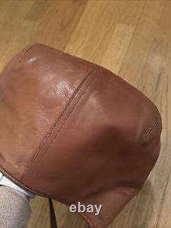 Vintage Coach Ergo Zip Hobo Bag Saddle British Tan Burnished Leather 9227