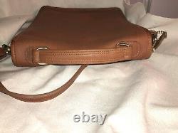 Vintage Coach Handbag British Tan Purse 9x9 Crossbody RARE New Condition