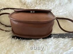 Vintage Coach Leather Casey Bag Classics Collection British Tan Small Crossbody