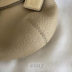 Vintage Coach Purse Soho Flap Tan Beige Leather Shoulder Bag
