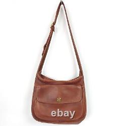 Vintage Coach Taft British Tan Shoulder Bag Crossbody Purse 9980
