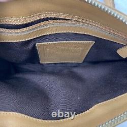 Vintage Coach Tan Leather Classic Satchel Doctors Bag Style Double Handles EUC